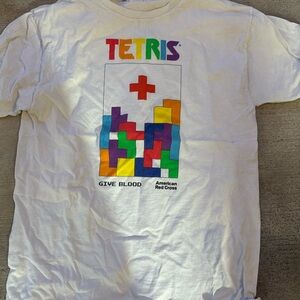 Tetris x American Red Cross White Graphic Tee
